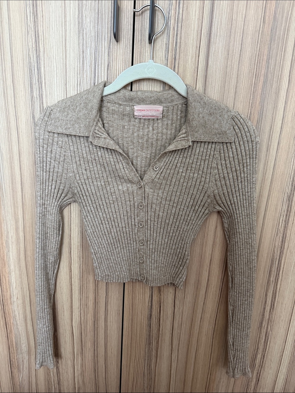Urban Outfitters Ribbed Knit Polo